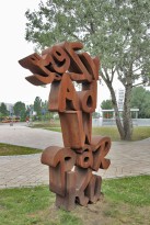 sculpture in the park, 2012, Warsaw-Ursynow